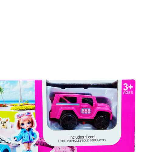 Pink Track Park Playset for Kids