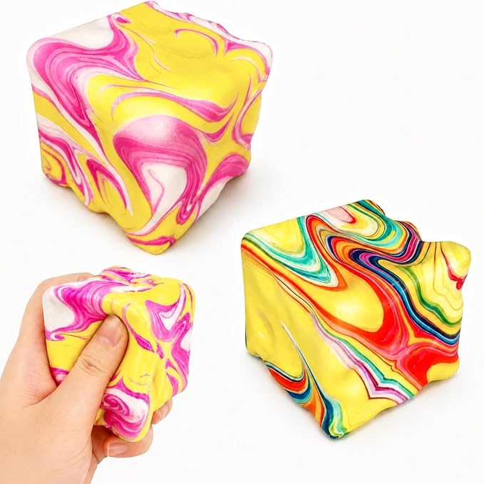 Cheese Block Squishy Stress Relief Toy