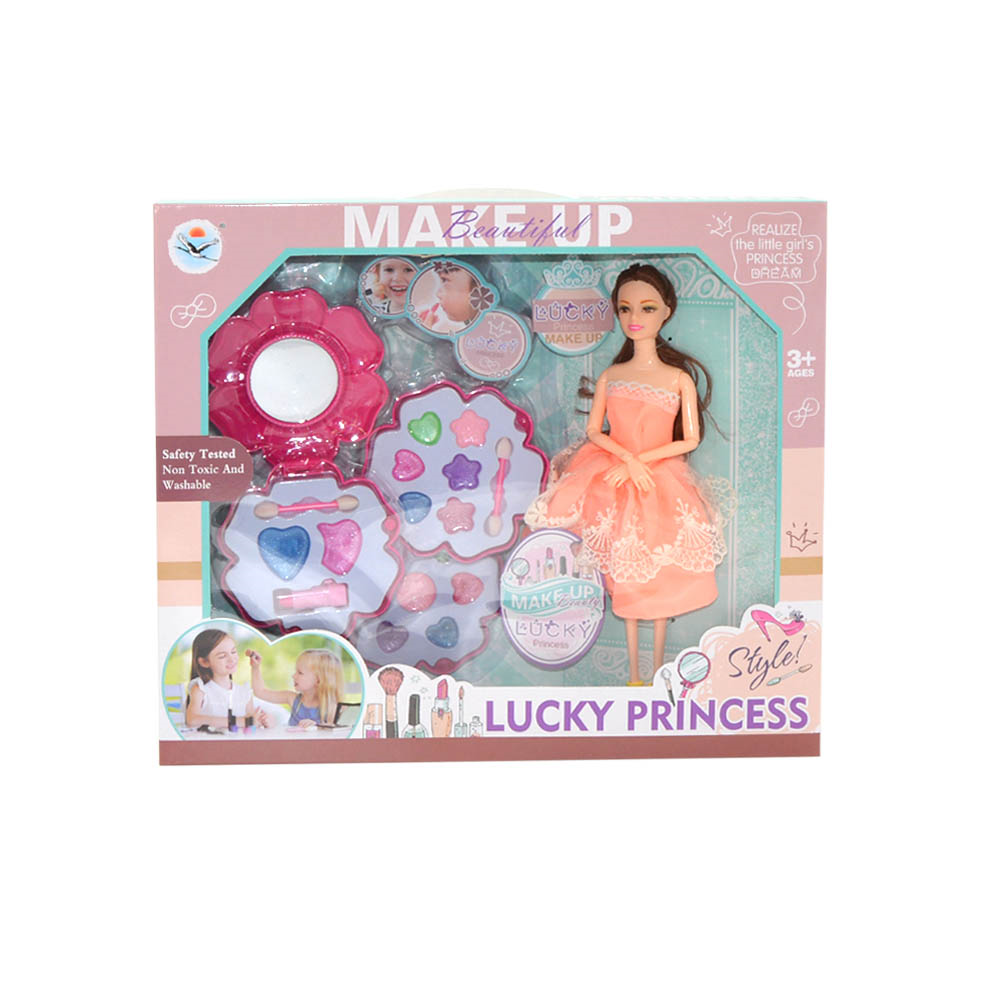 Makeup Set Lucky Princess With Palette 4 Assorted (Price Per Piece)