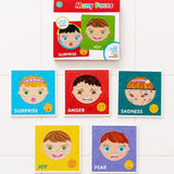 Expressing Emotions Associative Puzzle – 6 Boards, 18 Pieces Educational Game