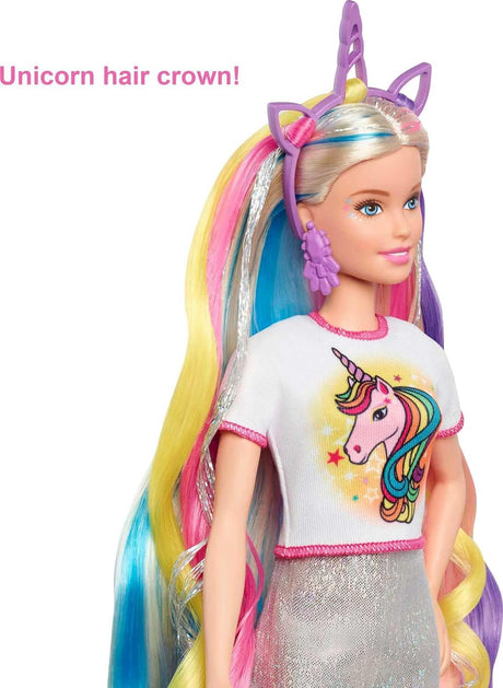 Barbie Fantasy Hair Doll & Accessories