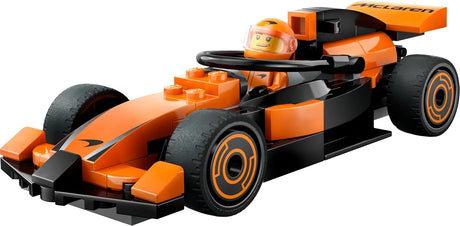 Lego City F1(R) McLaren 60442 Race Car and Driver Toy Toy Birthday Present Blocks Educational Boys Girls Children 6 Years 7 Years 8 9 Years Old Vehicle Car Mini Car
