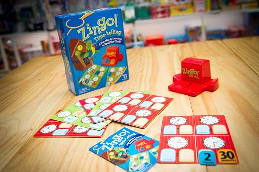 Toys&us Telling Board Game – Fun & Educational Time-Telling Game