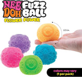 NeeDoh Fuzz Ball Flower Power Sensory Toy Velvet Texture