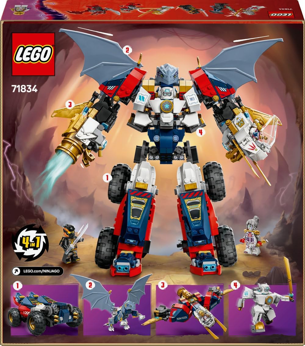 Lego Ninjago 71834 Zane’s Ultra Combiner Mech