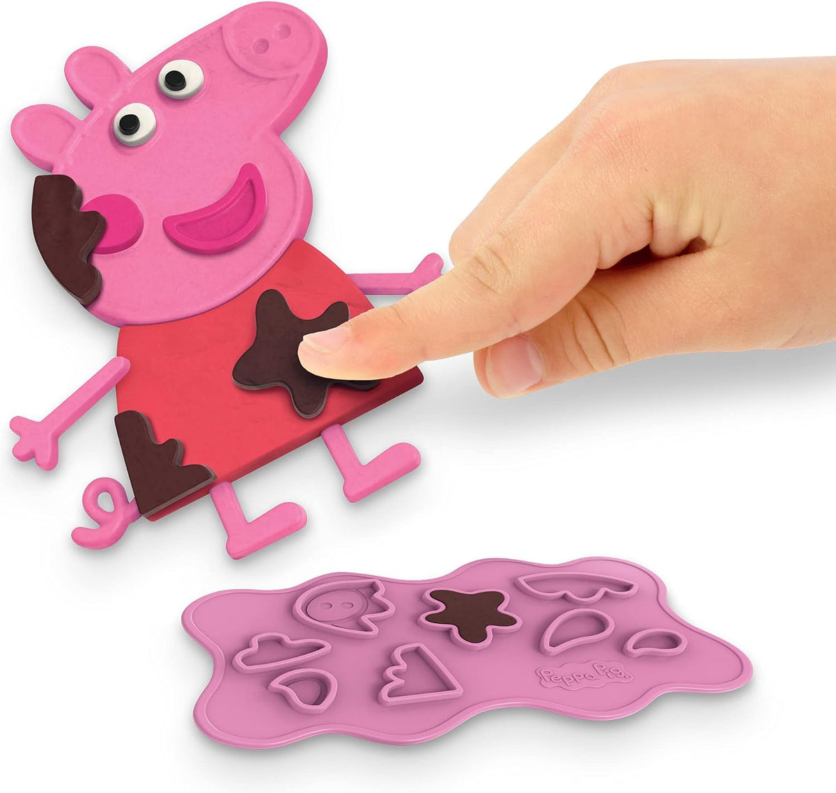 Play-Doh Peppa Pig Stylin Set 9 Cans 11 Accessories