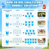 1L Bubble Refill Solution Concentrated Bubble Water Outdoor Summer Toy for Kids Assorted Sold as Single