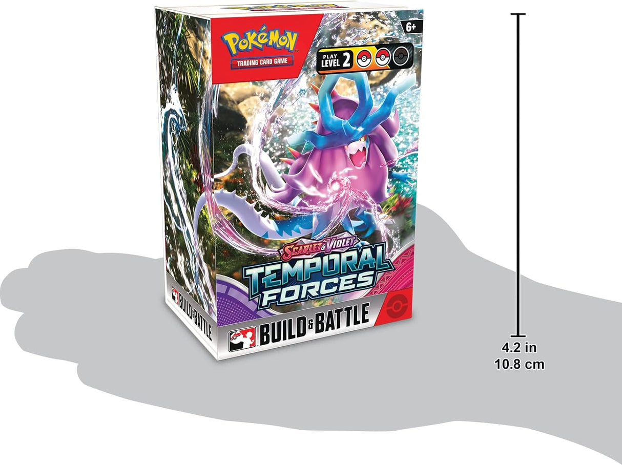 Pokemon Temporal Forces Build & Battle Box (4 Booster Packs & Promo Card)