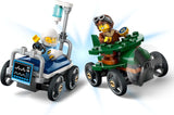 LEGO City Aeroplane vs. Hospital Bed Race Car Pack Toy - Soapbox Car Toys for 5+ Year Old Boys & Girls - Fun Gifts for Birthdays & Holidays - Building Set Includes 2 Minifigures - 60459