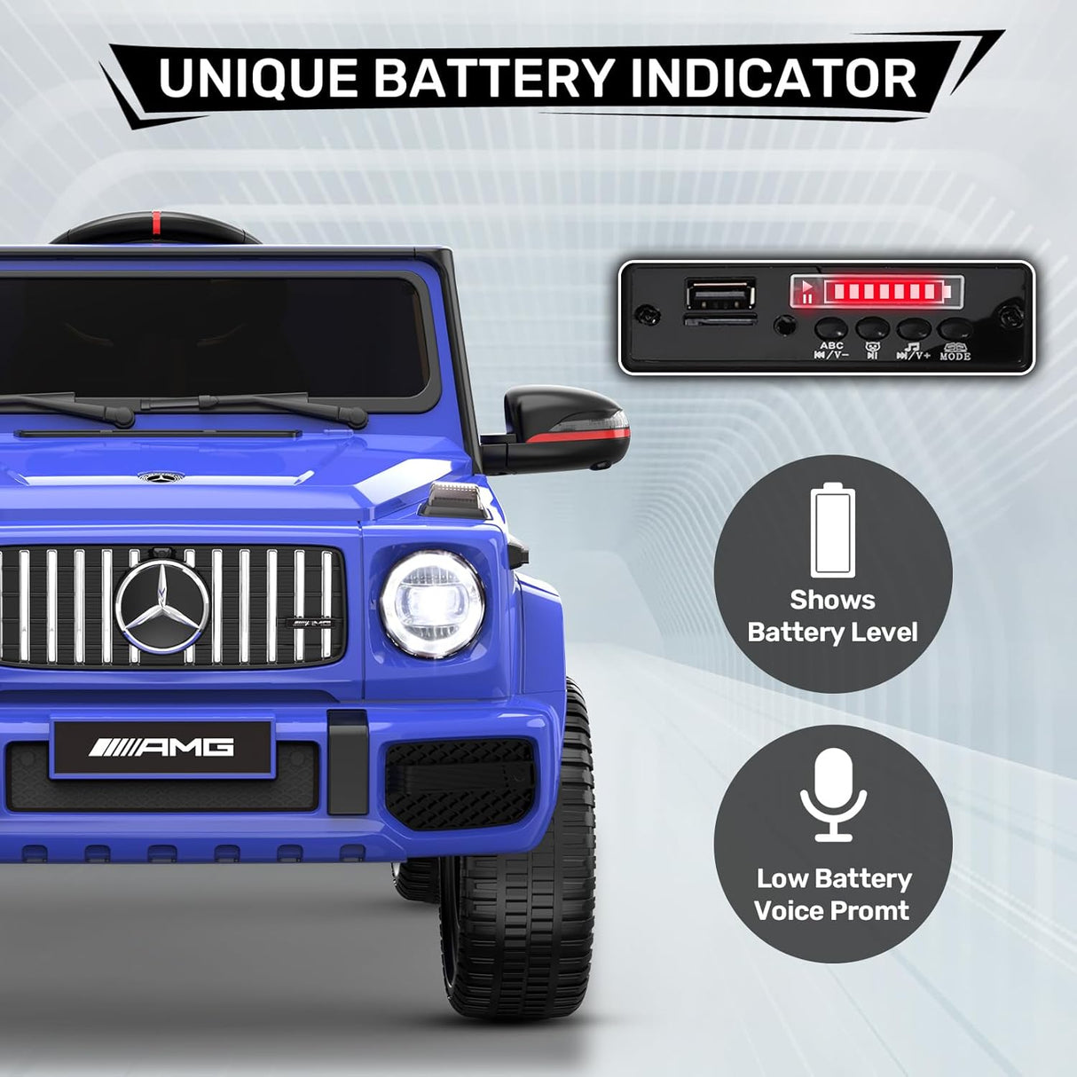 Mercedes G63 Electric Ride On Car BBH-0002 Blue