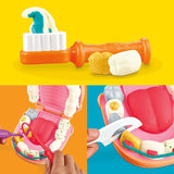 Play-Doh Drill 'n Fill Dentist Toy for Kids 3 Years and Up with 8 Modeling Compound Cans, Non-Toxic, Assorted Colors