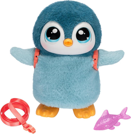 Little Live Pets My Walking Penguin Waddles Interactive Gray Toy 25+ Sounds and Reactions Ages 5+