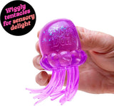 NeeDoh Jelly Squish Sensory Squeeze Toy Jellyfish Colors May Vary