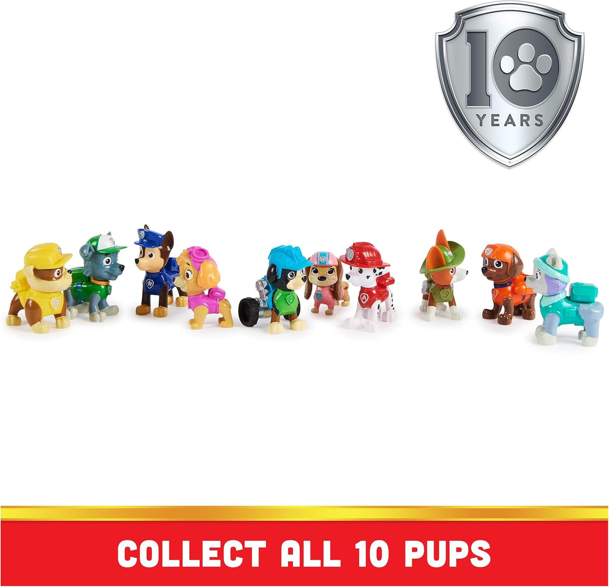 Paw Patrol 10th Anniversary All Paws Gift Set