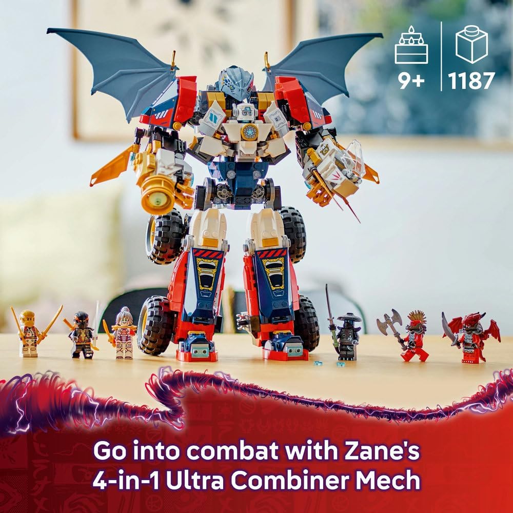 LEGO NINJAGO Zane s Ultra Combiner Mech 71834 Funzone lego-ninjago-zane-s-ultra-combiner-mech-71834-funzone