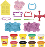 Play-Doh Peppa Pig Stylin Set 9 Cans 11 Accessories
