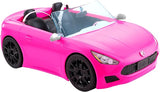 Barbie Pink Convertible 2-Seater Vehicle with Rolling Wheels for 3 to 7 Year Olds