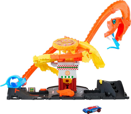 Hot Wheels Pizza Slam Cobra Attack Playset