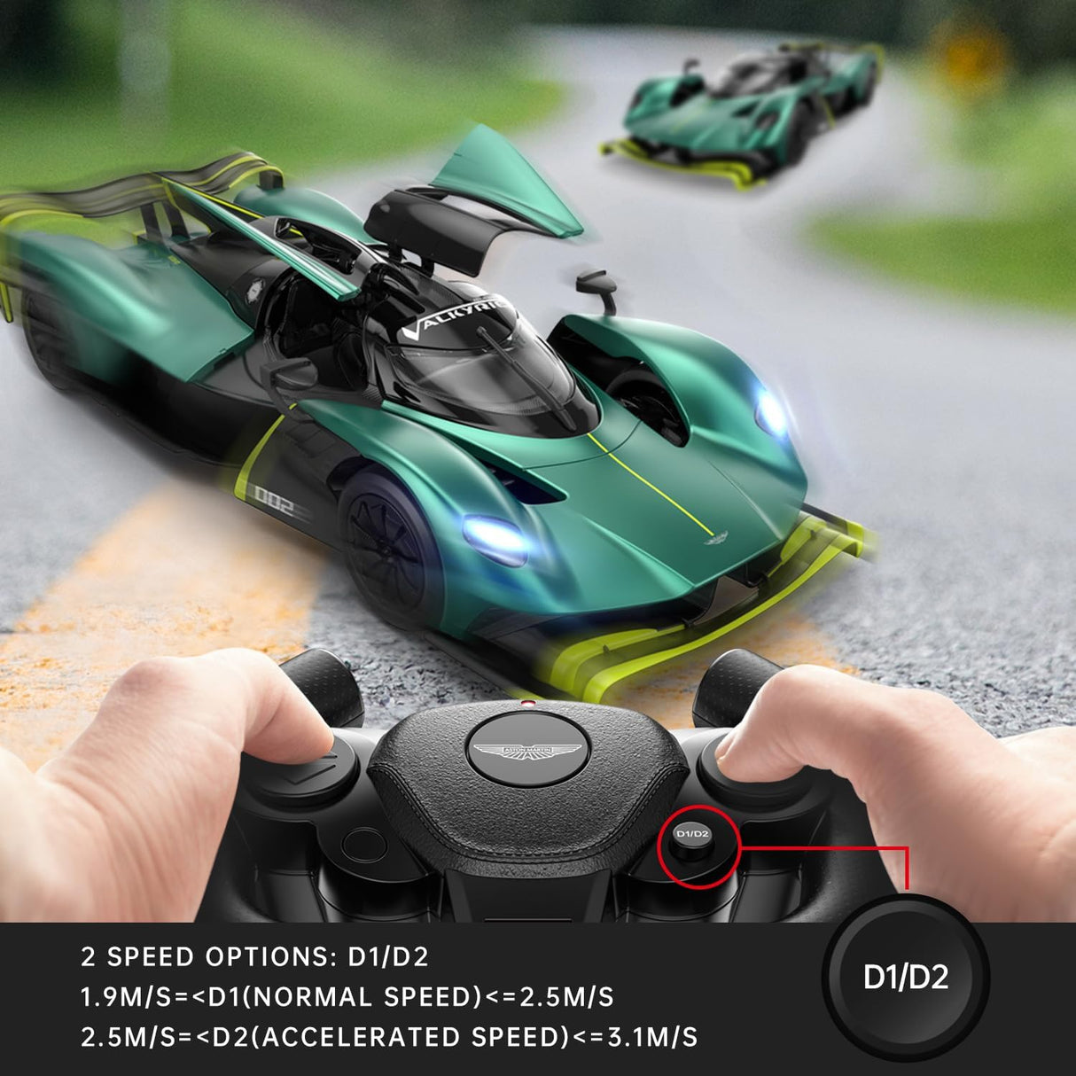 Aston Martin Valkyrie AMR Pro RC Car 1 14 Scale (Assorted Colors, Sold As Single)