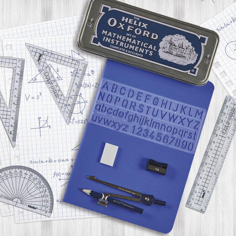 Helix Oxford Economy Math Set (Blue)