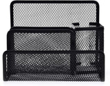 Motarro Pen Cup multi-functional metal mesh desk organizer for office and school stationery