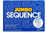 Sequence Jumbo Board Game with large 32x27 inch cushioned playing mat and reversible chips