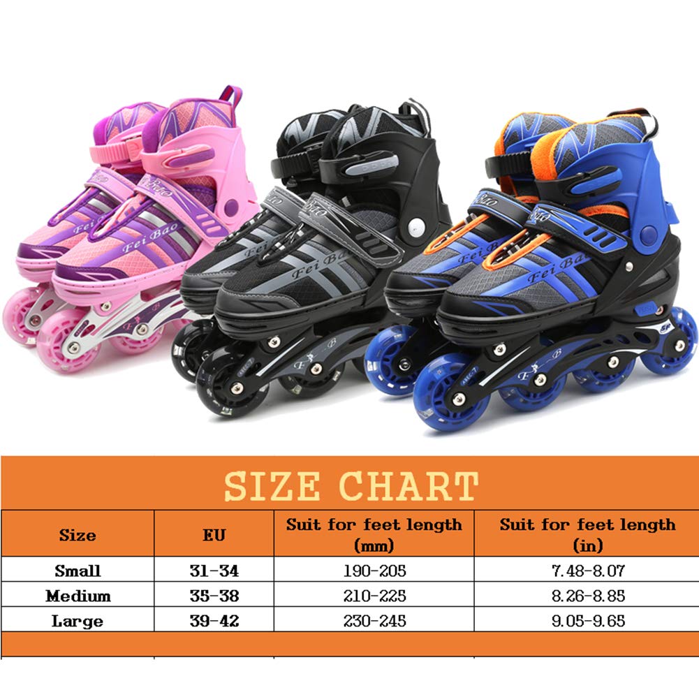 Skate Set 31-34 Inline