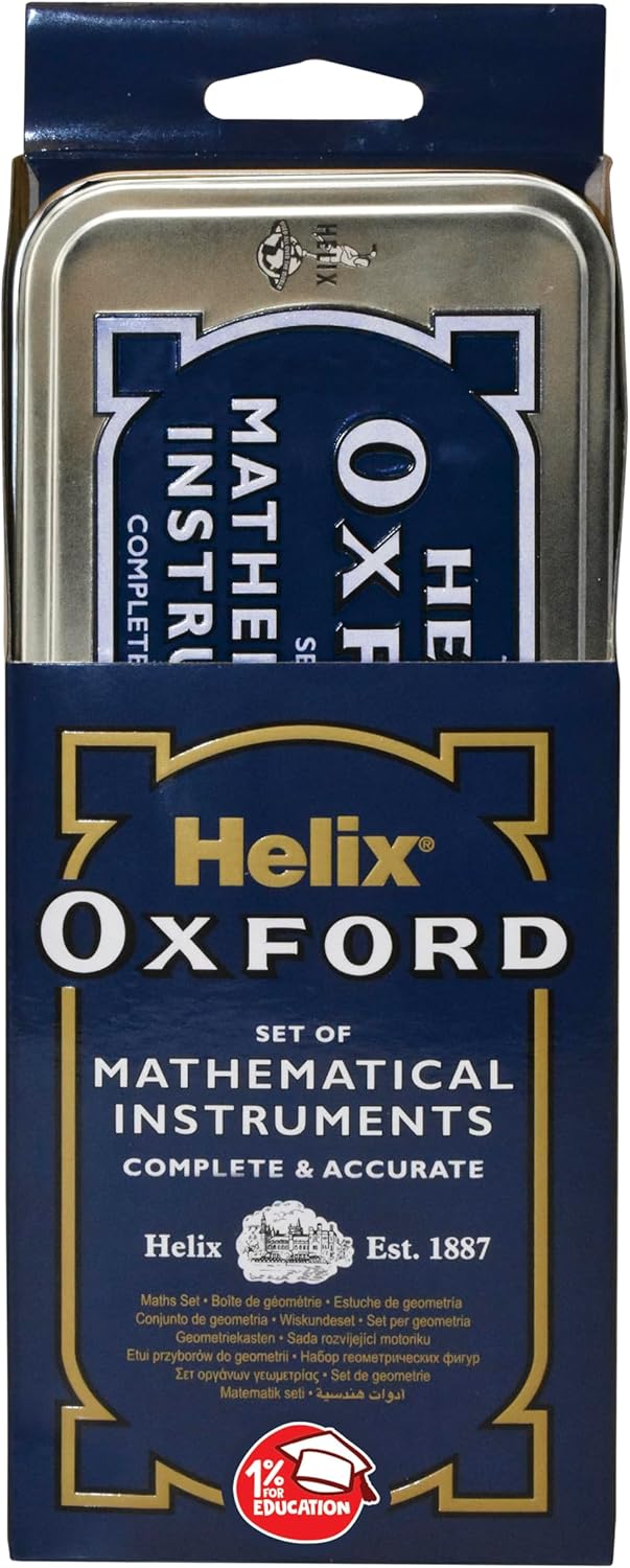 Helix Oxford Economy Math Set (Blue)