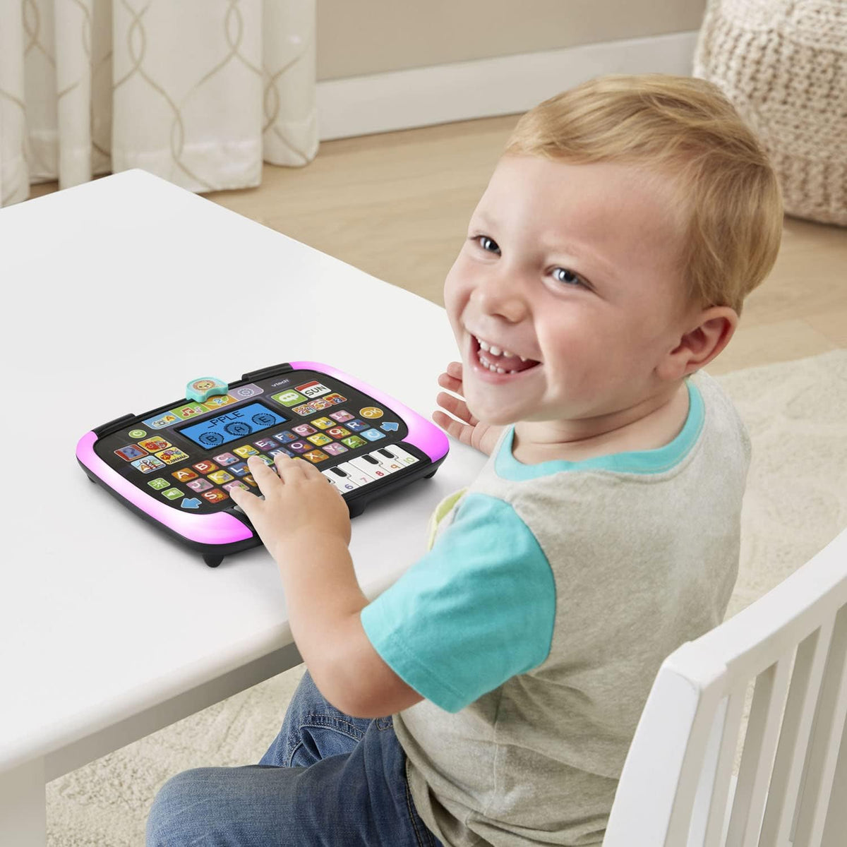 VTech Little Apps Light-Up Tablet – Educational Learning Toy for Kids 2+