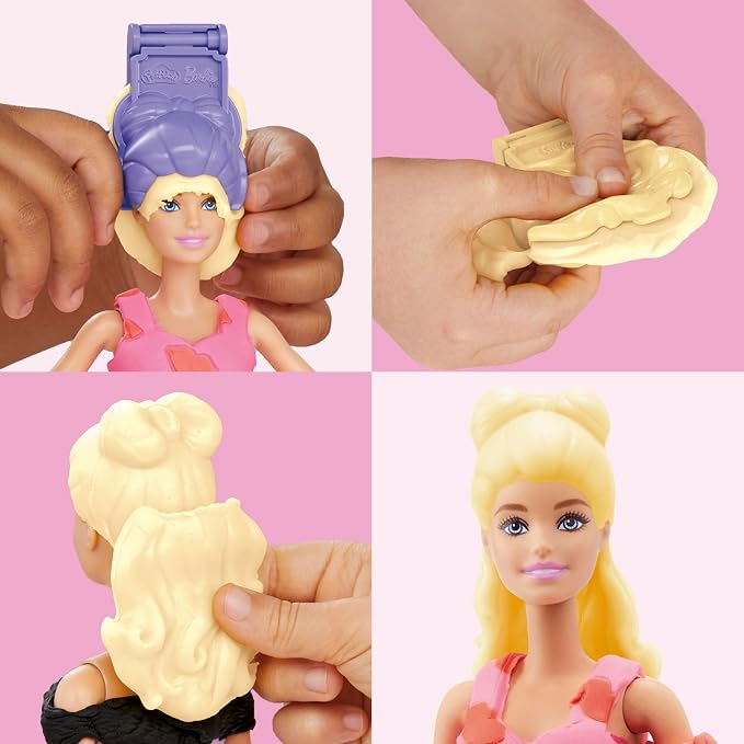 Play-Doh Barbie Designer Fashion Show Set with 21 Accessories and 5 Cans