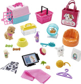 Barbie Doll and Playset, Pet Boutique with 4 Pets