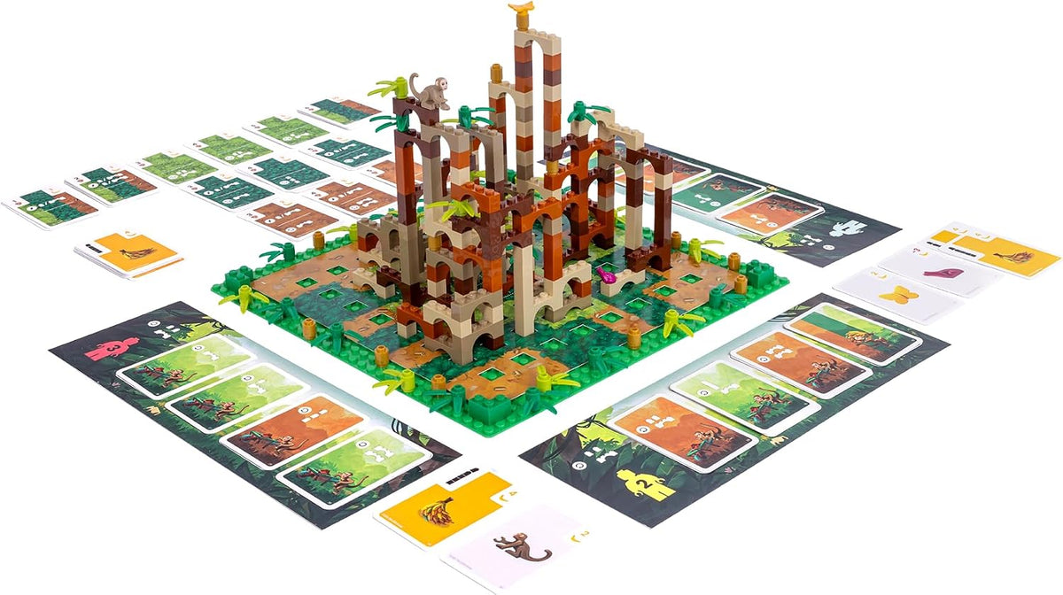 LEGO Monkey Palace Board Game 5009127 Strategy Building Game for 2-4 Players