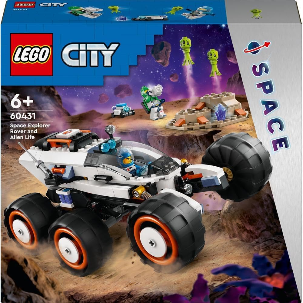 Lego City 60431 Space Explorer Rover And Alien Life