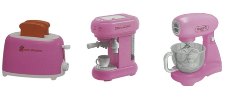 Pink Kitchen Appliance Playset
