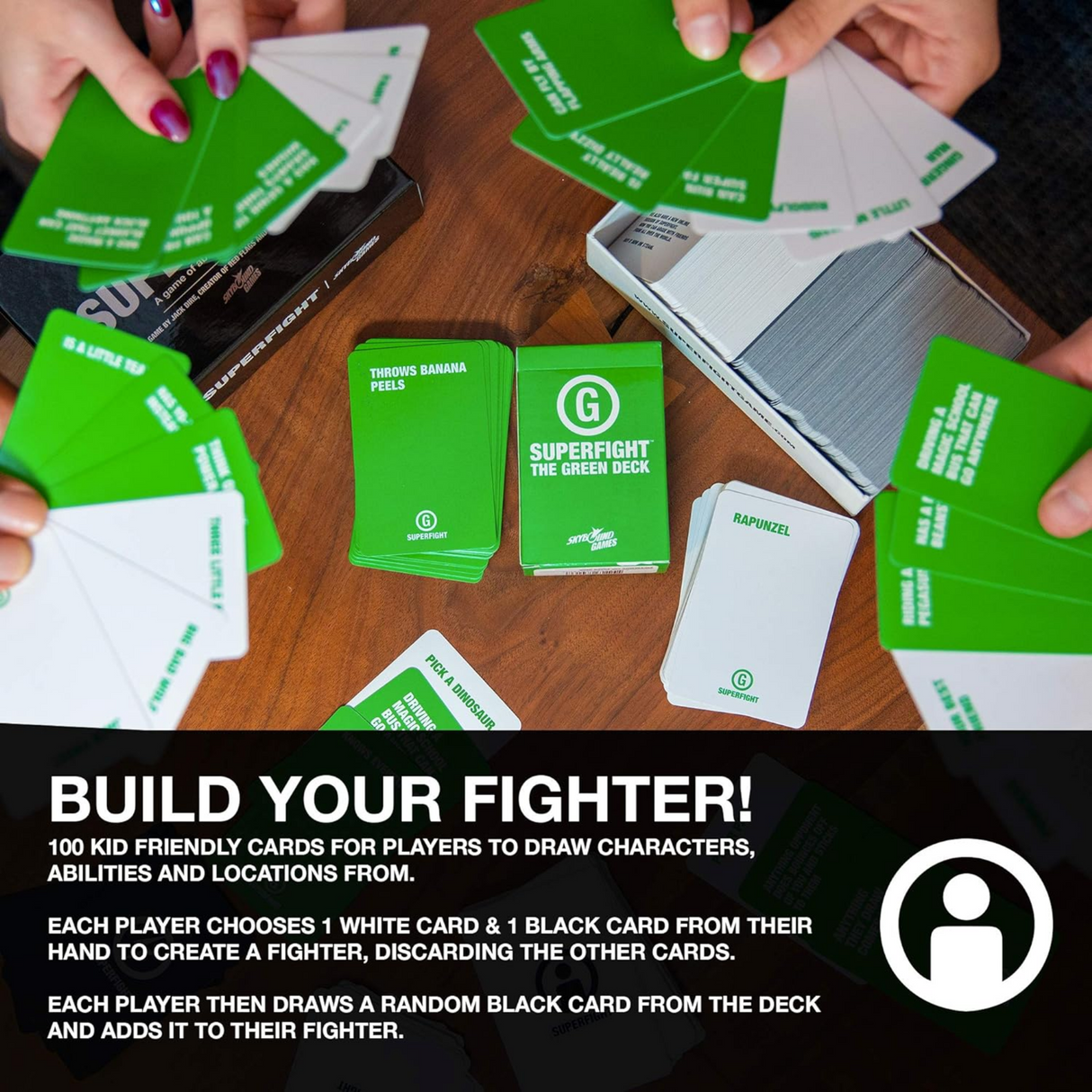 SkyBound Superfight Green Deck