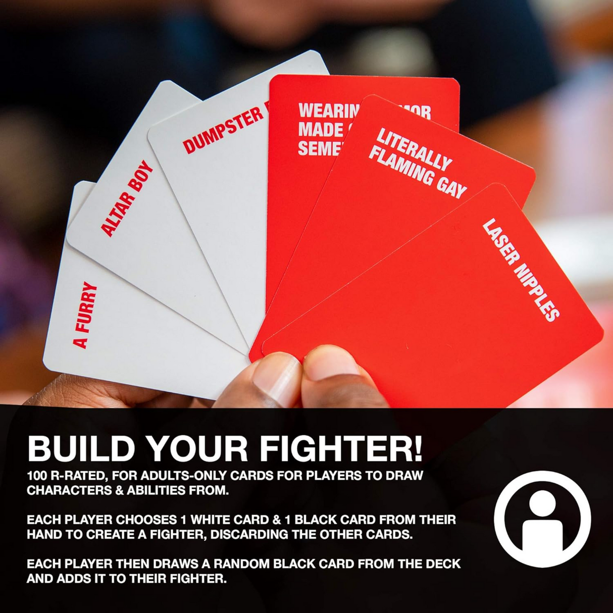 Skybound Superfight Red Deck: 100 Horribly Offensive Cards