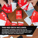 Skybound Superfight Red Deck: 100 Horribly Offensive Cards