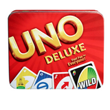 Uno Deluxe Card Game Tin Pack