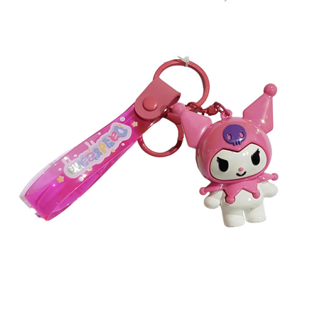 Kuromi Keychain (Assorted Colors, Sold As Single)