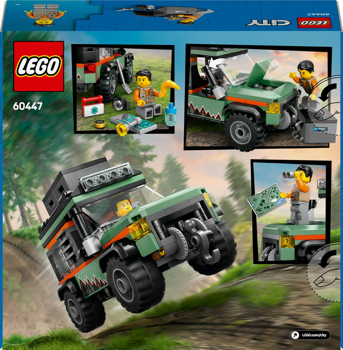 LEGO City 60447 OffRoad 4x4 Mountain Truck