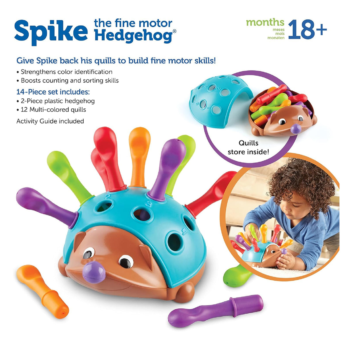 Learning Resources Spike The Fine Motor Hedgehog