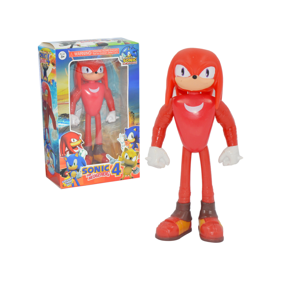 Links to KNUCKLES THE ECHIDNA SONIC 4 FIGURE by 