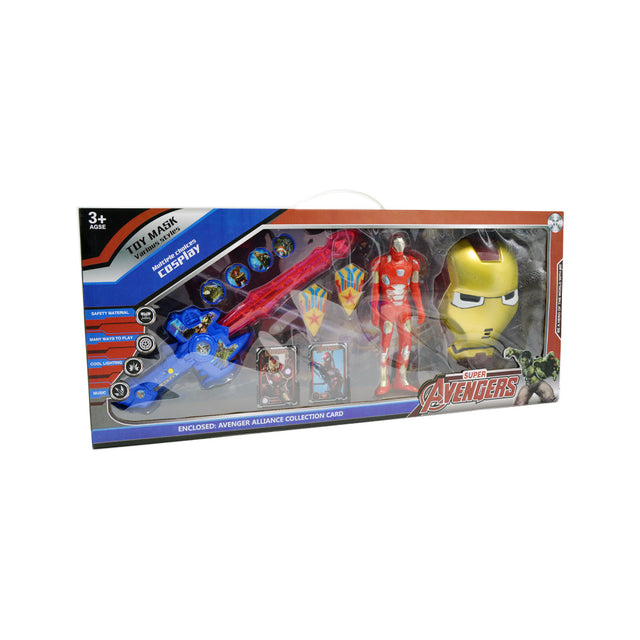 Links to IRON MAN MASK WITH SWORD by 