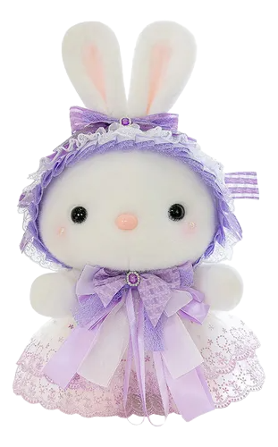 Cute Bunny Plush 12 Inch with Dress