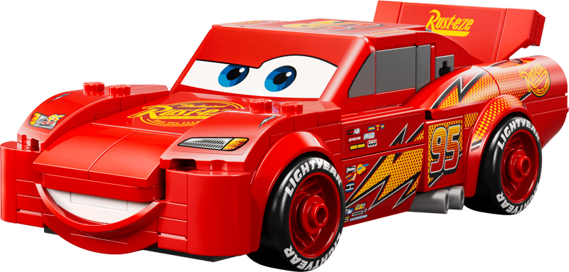 LEGO Speed Champions Lightning McQueen 77255 Building Kit 270 Pieces