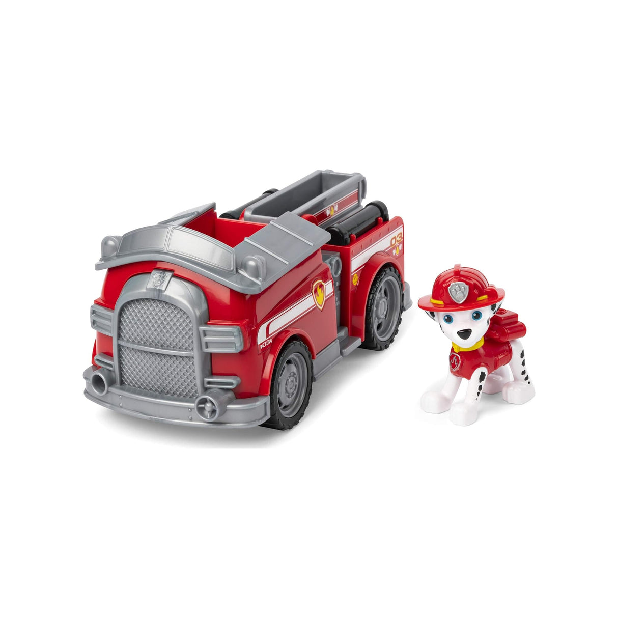 Paw Patrol Vehicle And Figure - Marshall Fire Engine