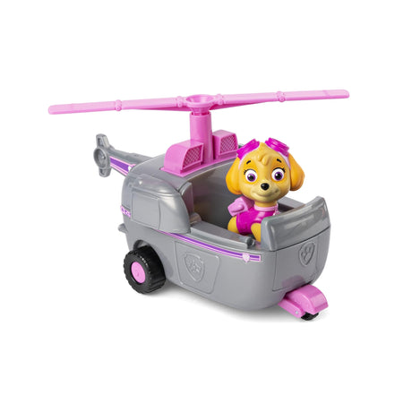 Paw Patrol Skye Helicopter Vehicle And Pup Figure Kids Toy Set