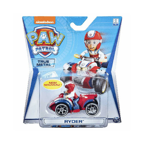 Paw Patrol True Metal Collectible Die-Cast Vehicles, 1:55 Scale (Styles Vary)