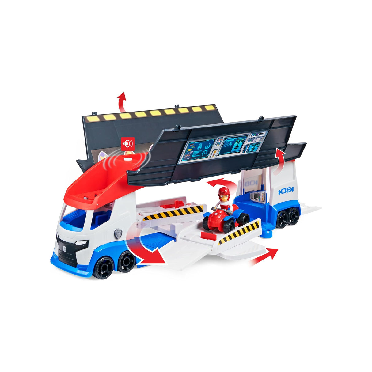 Paw Patrol, Transforming PAW Patroller with Dual Vehicle Launchers,