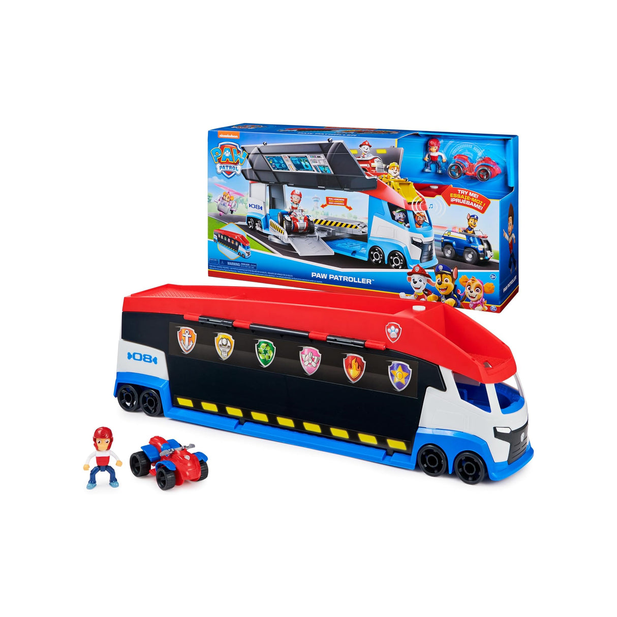 Paw Patrol, Transforming PAW Patroller with Dual Vehicle Launchers,